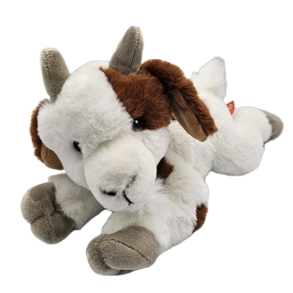 Wild Republic Ecokins 12" Goat Plush Stuffed Animal Eco-Friendly Soft Toy PL-1